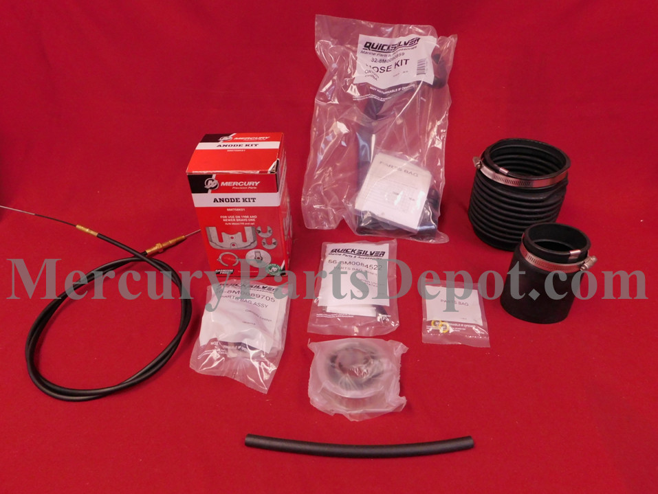 Mercury Maintenance Kit 300 Hour - Bravo One (1988 & newer) Part # 8M0147074