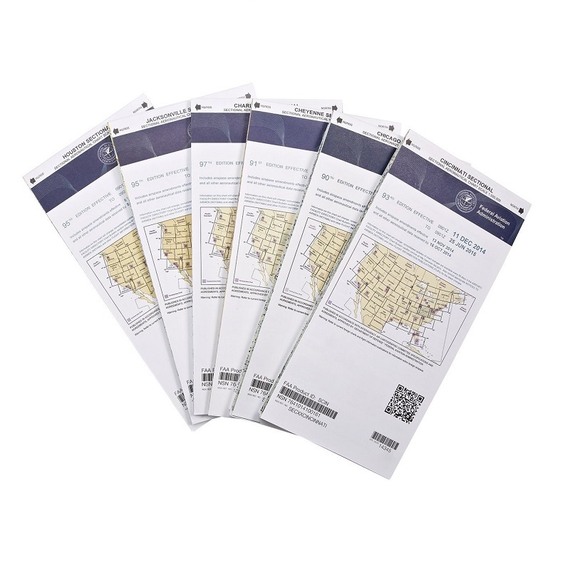 EXPIRED FAA VFR Sectional Charts - Training Use| Wrapping Paper | Decor - Select