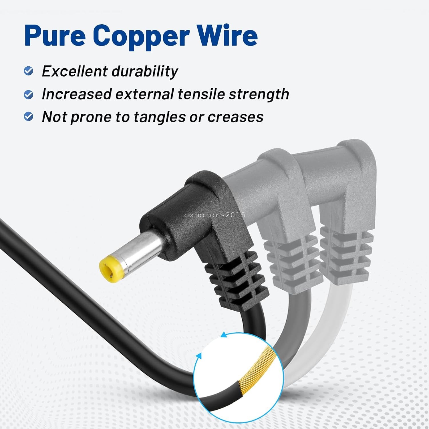 For Yaesu Vertex FT-60R FT-70DR Mobile Radio Charger Deck Power Connector Cable