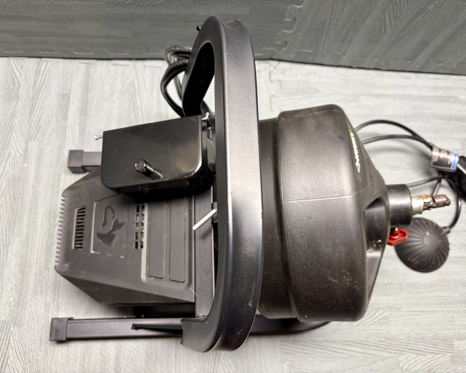 HUSKY-Cable Drum Auger-USED-5/16 in. x 50 ft. Cable Drum Auger