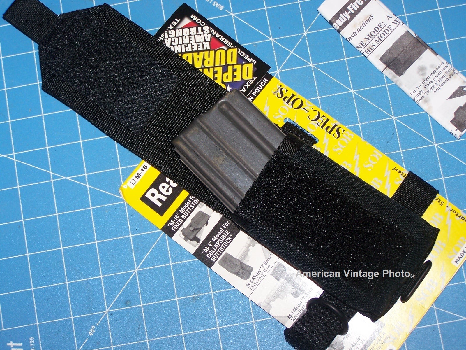 Pouch ButtStock Mag 30 Rnd SPECOPS Collapsible Military Genuine Issue Made USA