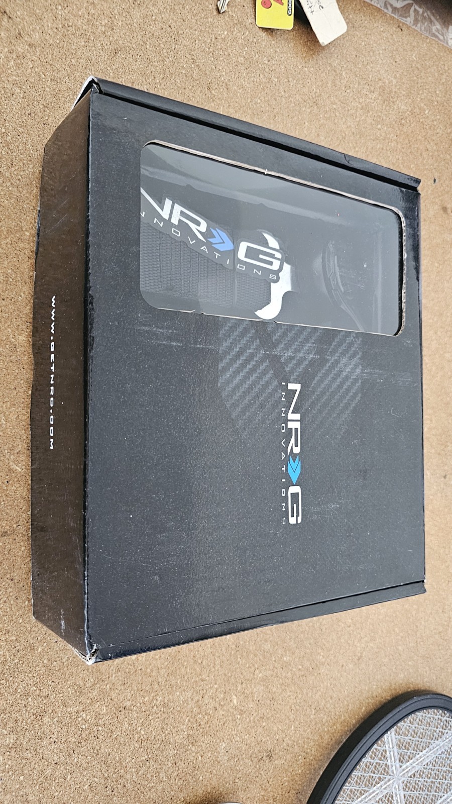 NRG Seat Belt 4 Point Safety Harness Kit Cam Lock Black (Pair)