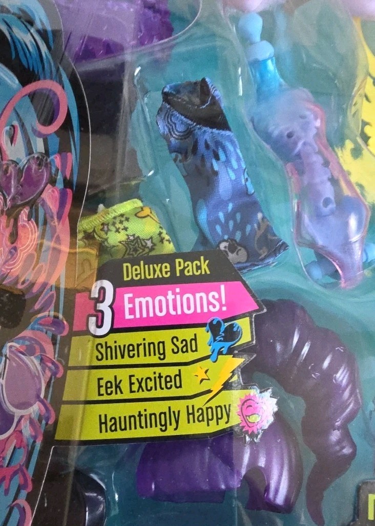 Monster High Inner Monster 3 Pack Shivering Sad Eek Excited Hauntingly Happy NIB
