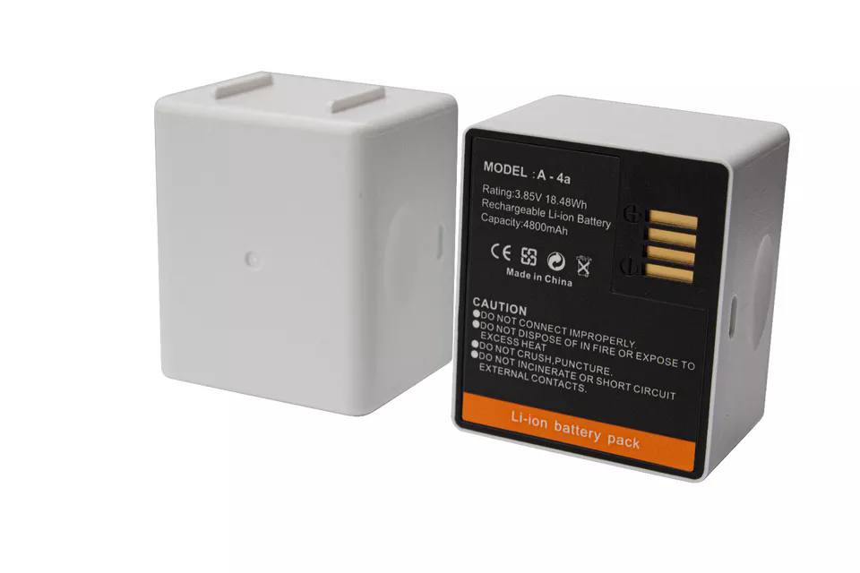 2-Pack Battery and Charger for Arlo Pro 4 Pro 3 Ultra 2 and Ultra Camera