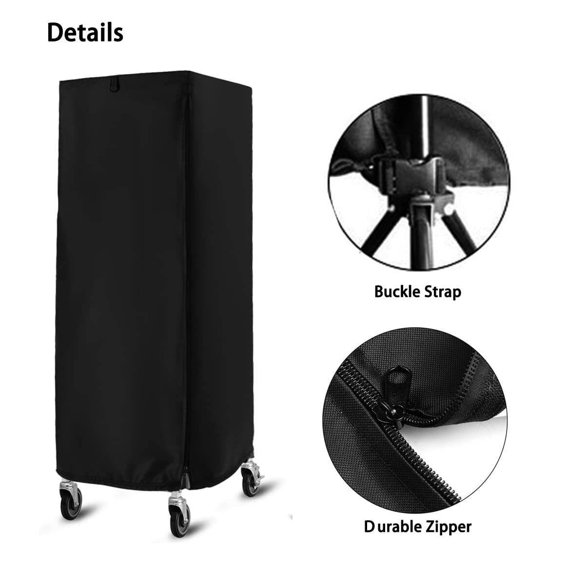 Bakery Rack Cover With Zipper 20tier Sheet Pan Rack/Bun Pan Rack Cover