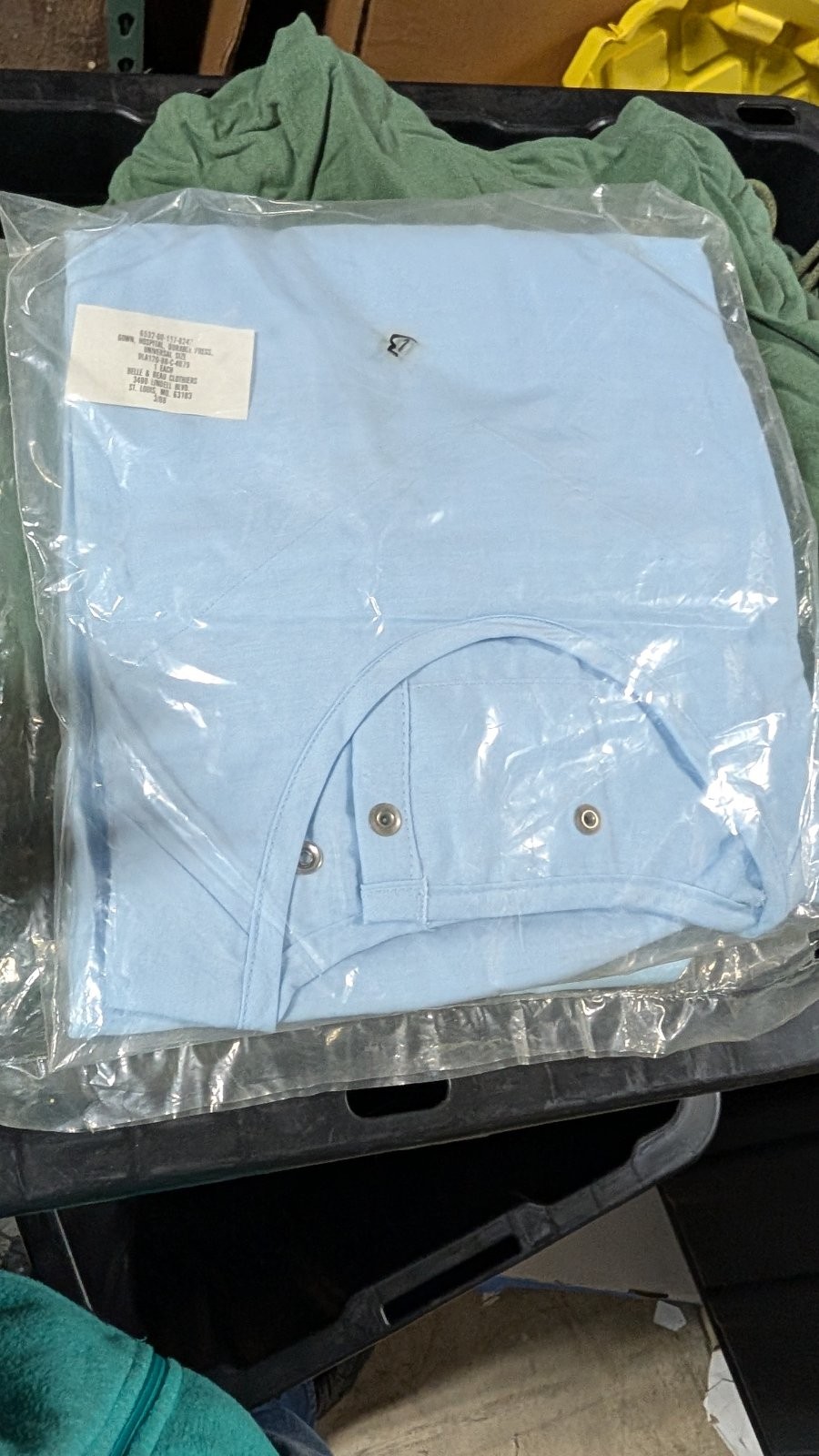 Belle & Beau Hospital Gown Universal Size - Blue