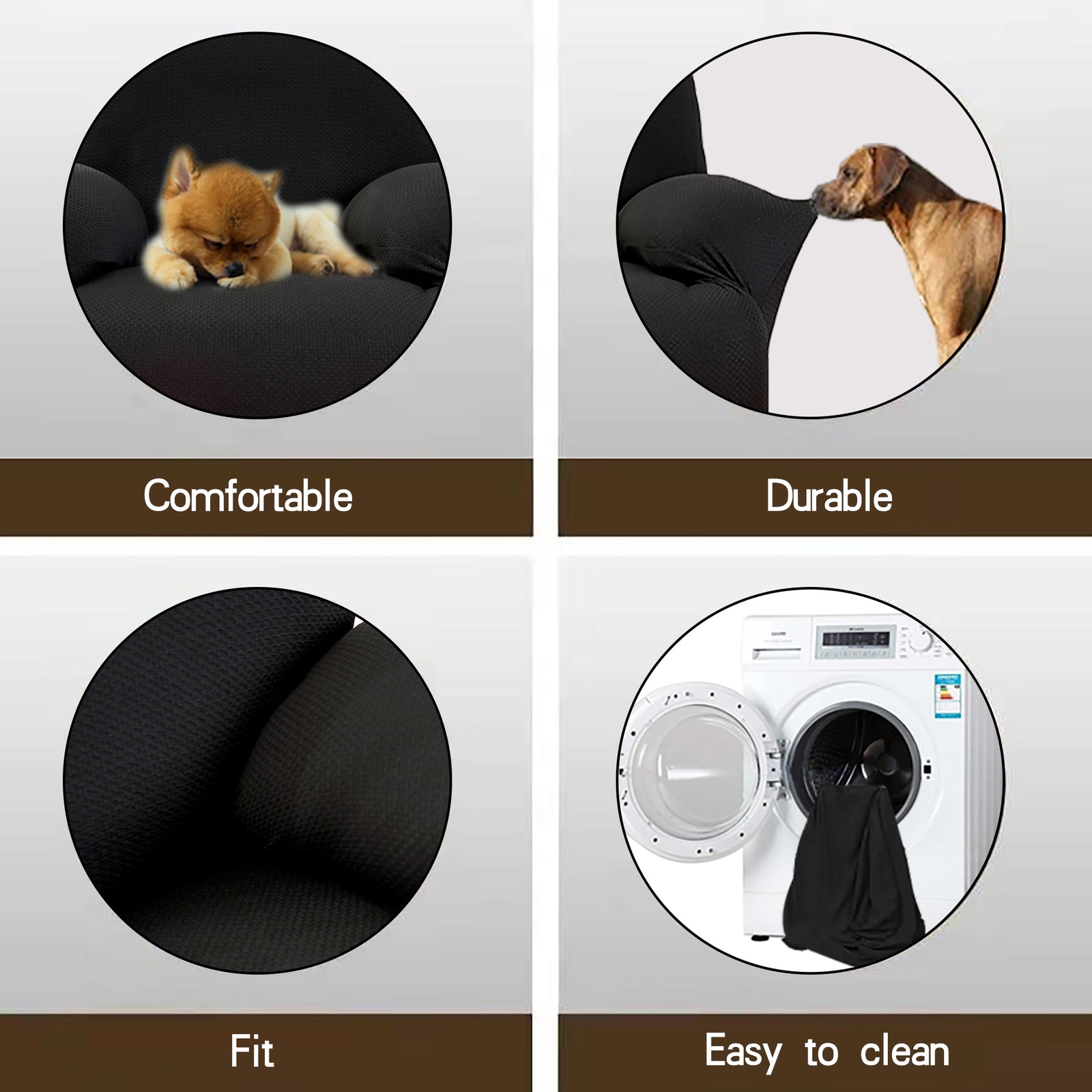 Stretch Recliner Slipcover, Couch Cover, Sofa Cover, Furniture Chair Slipcovers