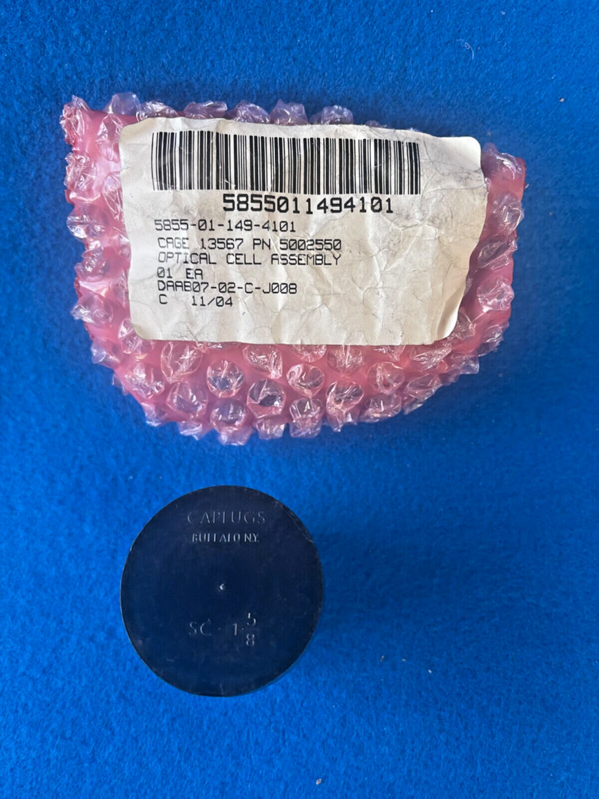 USA - NEW ANVIS 6 9 AN/AVS-9 NVG Goggles Objective Focus lens, PN 5002550 MK1