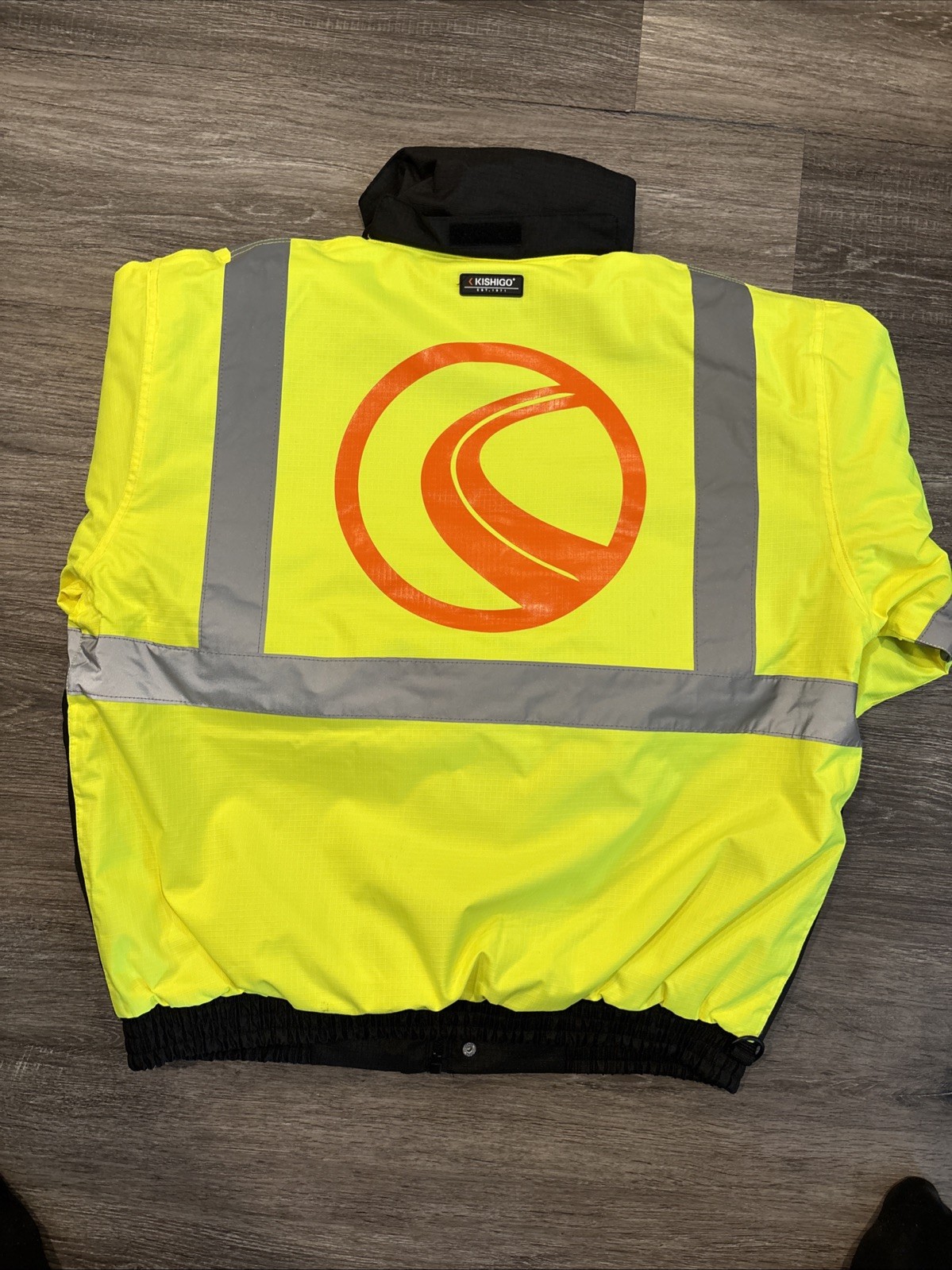 HIGH VISIBILITY INSULATED HI VIS REFLECTIVE ROAD WORK SAFETY BOMBER JACKET COAT