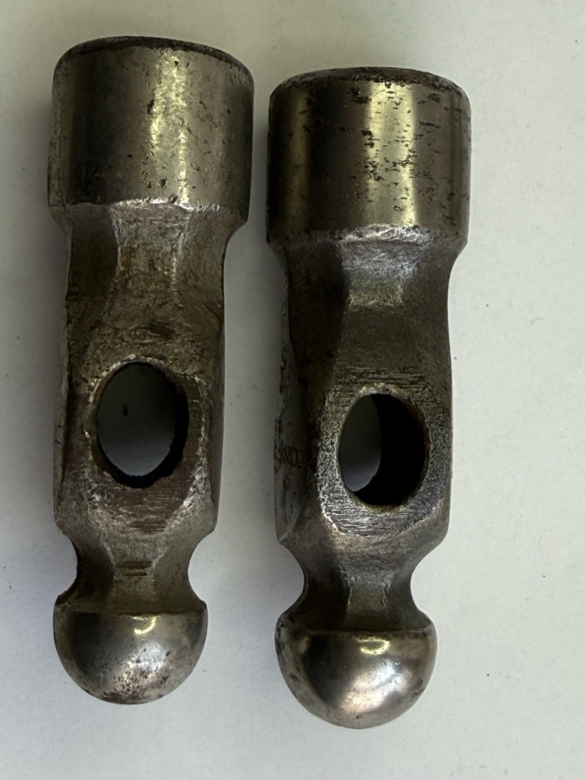 2 Craftsman Ball Peen Hammer Heads Used