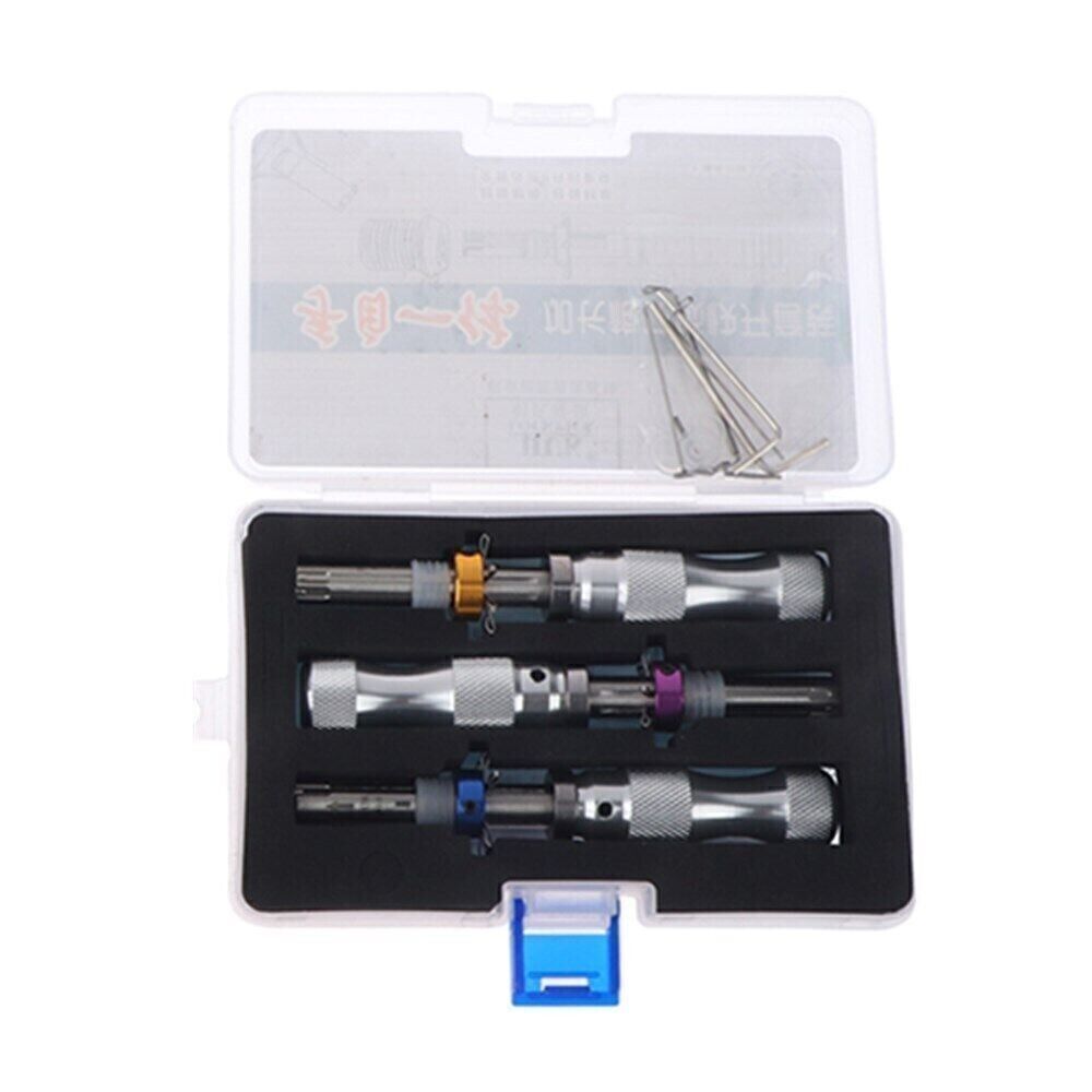 3X 7Pins Tubular Lock Tools Safe Box 7.00MM 7.5MM 7.8MM USA Stock