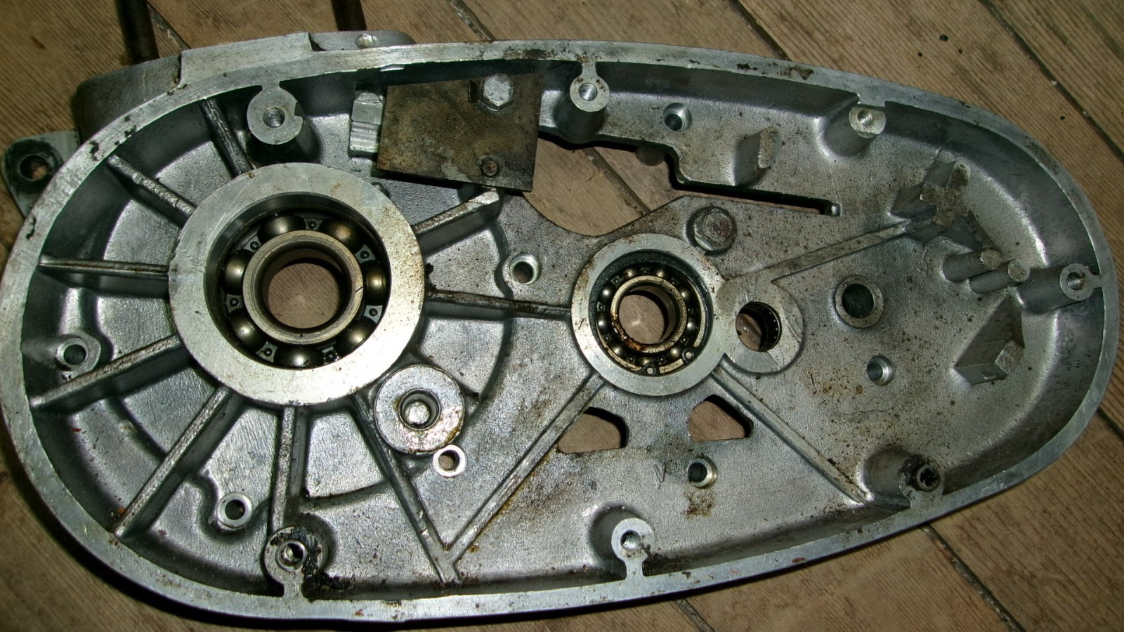 Maico Square barrel 400 engine case set T401XXX 1972