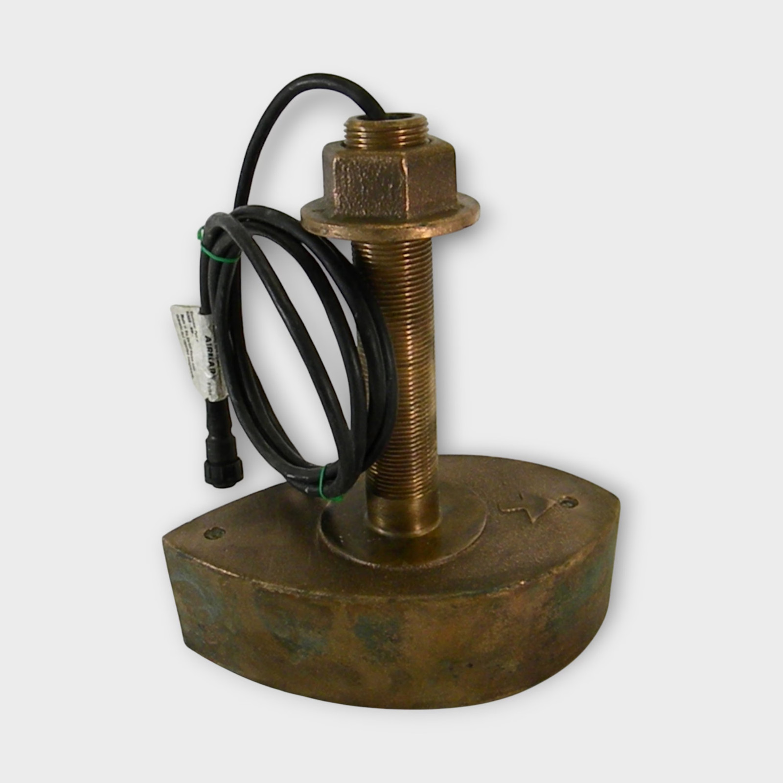 Airmar B260-MM Bronze Thru-Hull Transducer - Tested Good - *Parts/Repair Only*