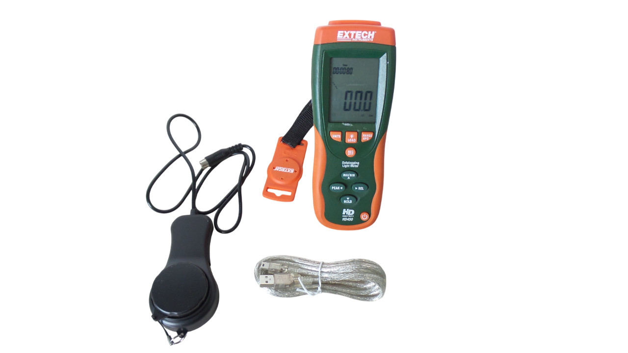 EXTECH HD450 Datalogging Light Meter - Free Shipping