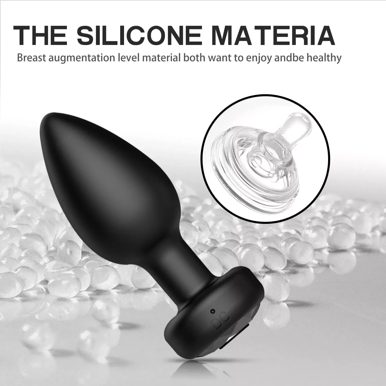 Vibrating Butt Plug Anal Dildo Prostate Massager Vibrator Sex Toys for Men Women