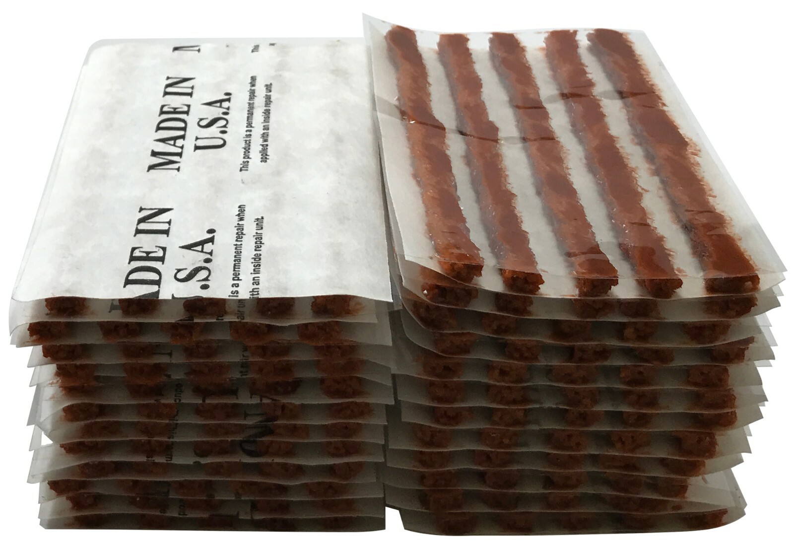 4" Tire Plug Insert String Tubeless Flat Tyre Repair Plugs 2500 Inserts Bulk Box