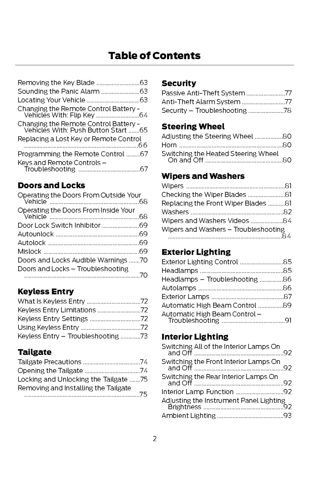 2025 Ford Maverick Owners Manual User Guide - FULL COLOR