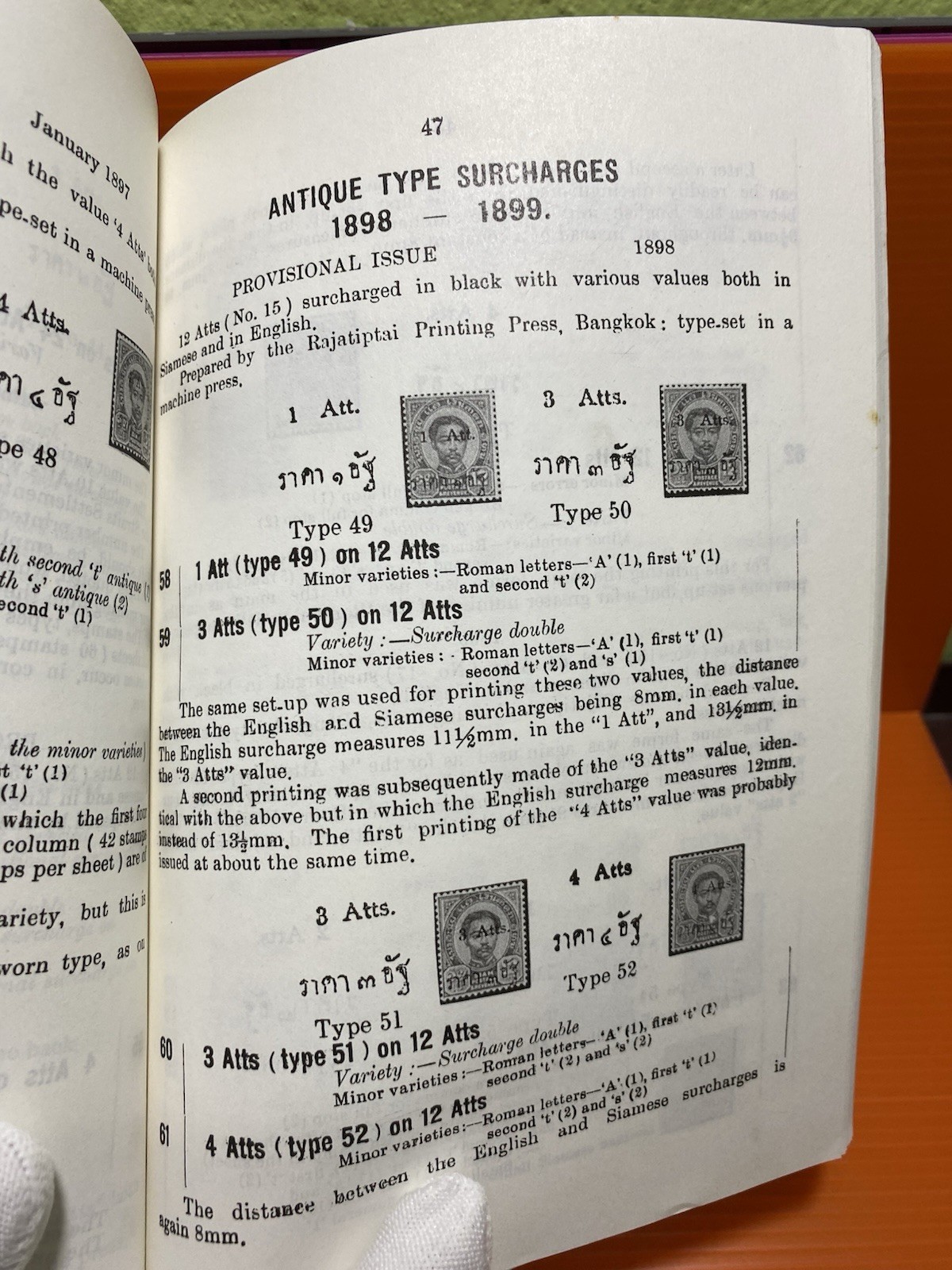Descriptive Catalogue Of Postage Stamp And Letter Cards Of Siam 1883-1919 Free S