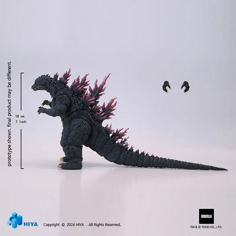 HIYA EBG0278 Godzilla 2000 Millennium (1999) Exquisite Basic Action Figure Model