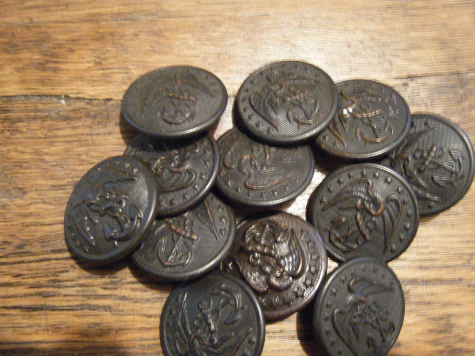 Marine Corps Buttons Lot  Uniform Large buttons