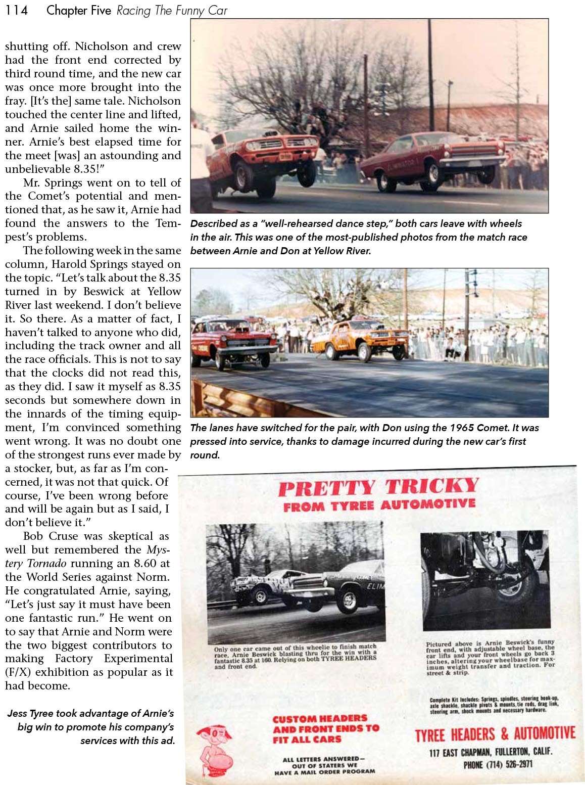 Arnie The Farmer Beswick NHRA