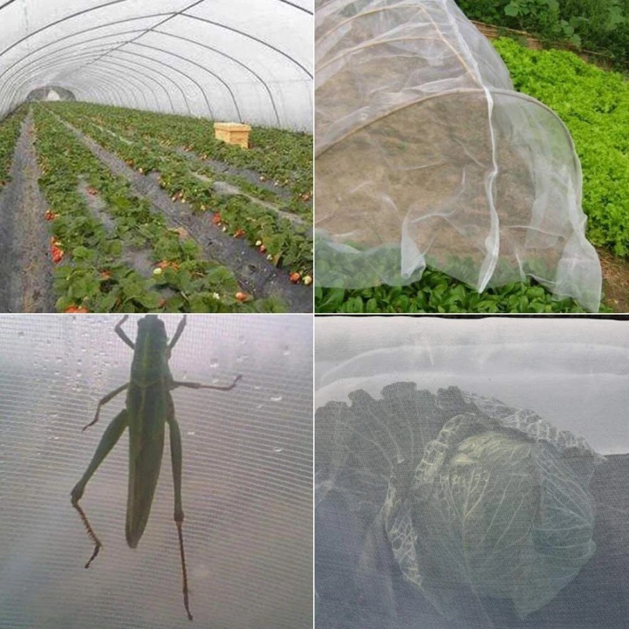 10*50ft Mosquito Garden Bug Insect Netting Barrier Bird Net Plant Protect Mesh/