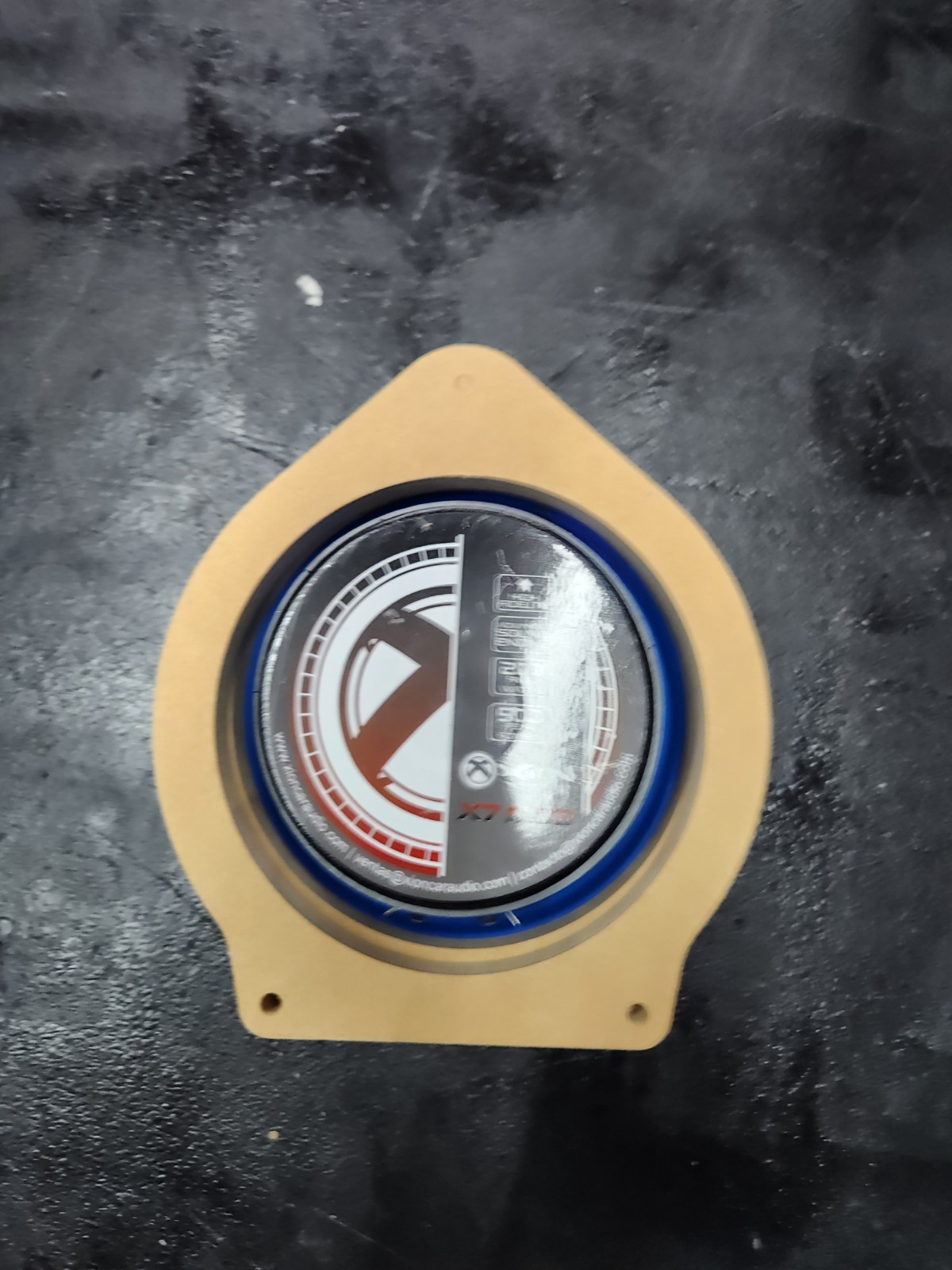 GM 6.5 inch Door speaker mounting adapters Chevy GMC Cadillac Buick Hummer Pair