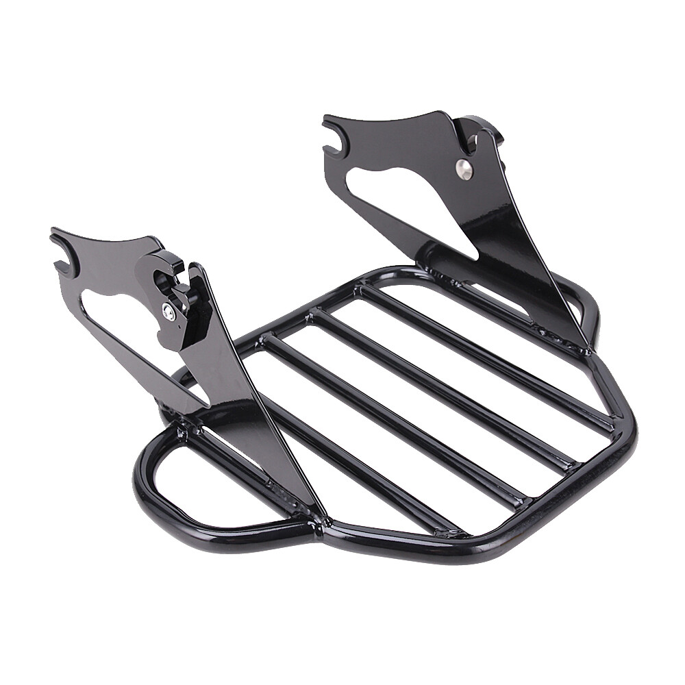 Detachable 2-Up Luggage Rack For Harley Touring Road King Street Glide 2009-2024