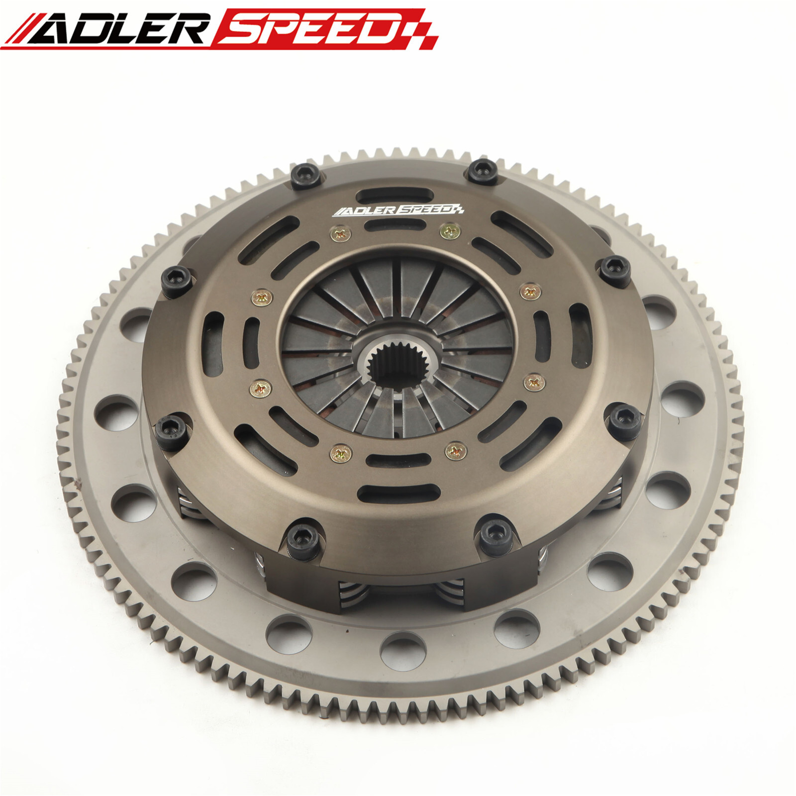 ADLERSPEED Race Triple Disc Clutch For Mitsubishi Lancer Evo 4 5 6 7 8 9 Medium