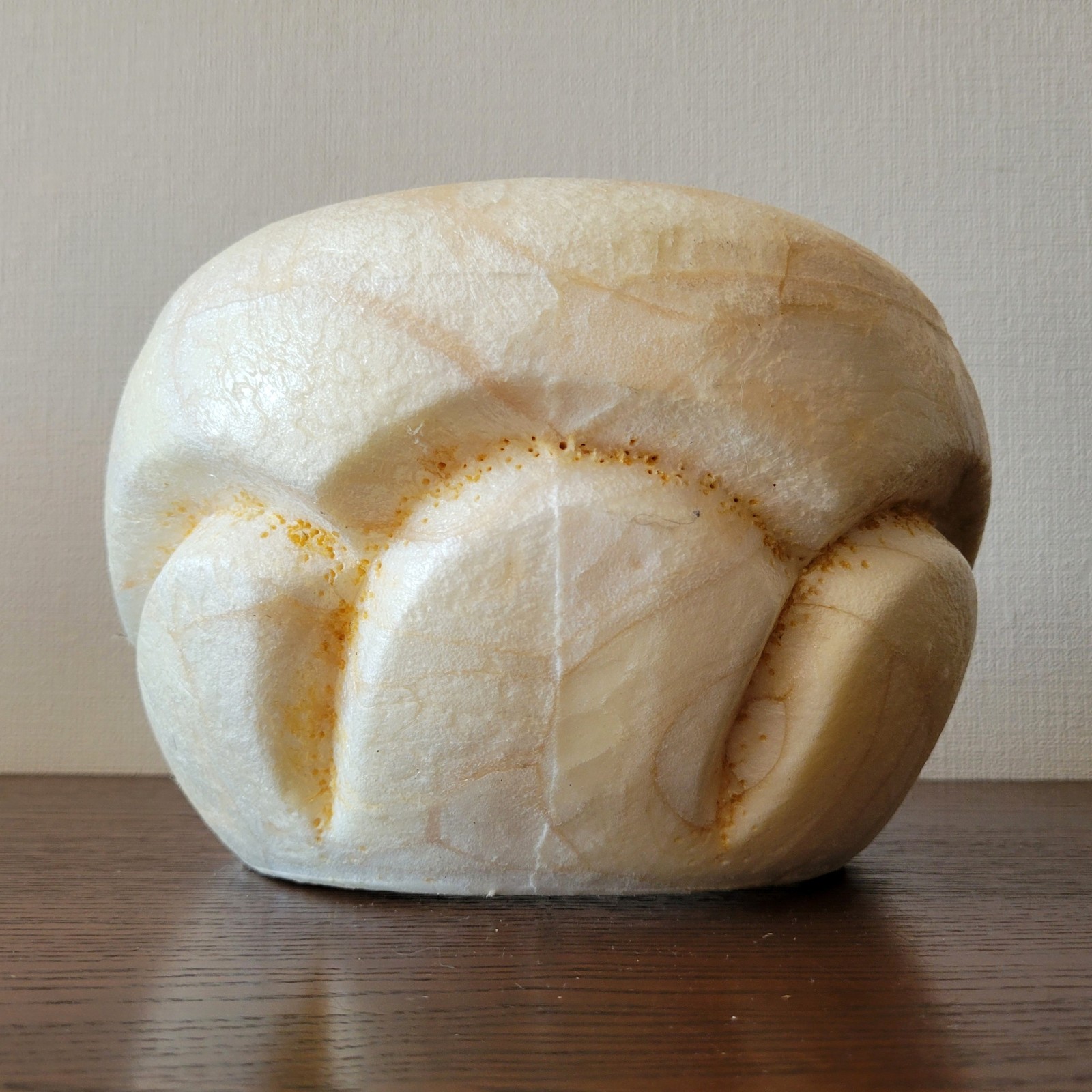 Crown beret Millinery Hat Block Plastic vintage form Antique mold Wooden Puzzle