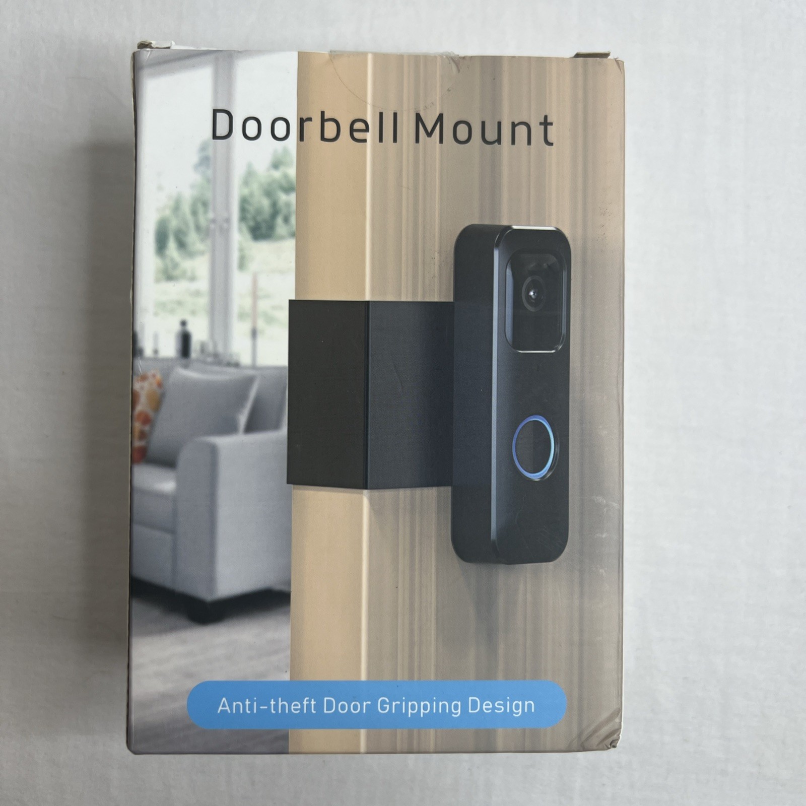 Anti-Theft Video Doorbell Mount Compatible W Various Wireless Video Doorbells
