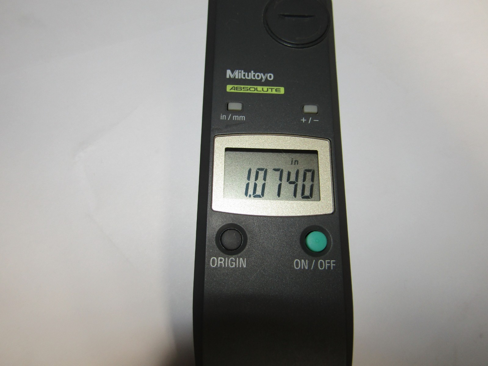 Mitutoyo Absolute Digimatic Indicator 575-123 ID-U1025E in/mm 1" Travel