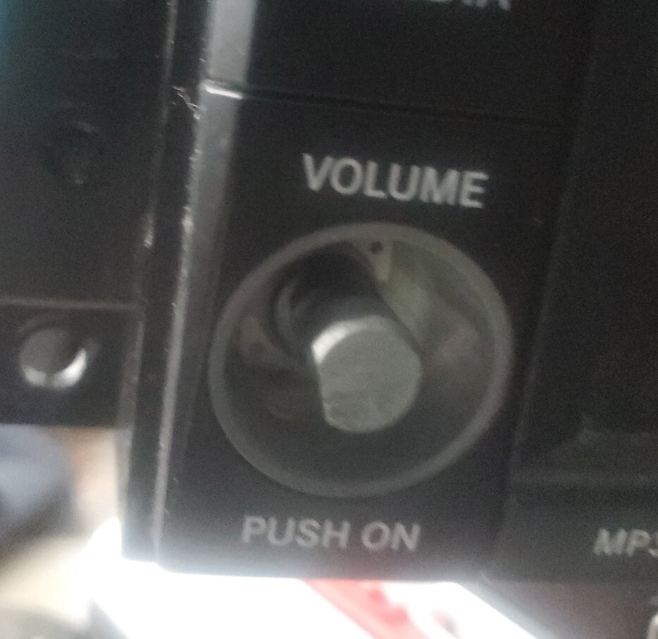 2008-2016 DODGE CHRYSLER JEEP VOLUME and ON BUTTON KNOB MYGIG RADIO