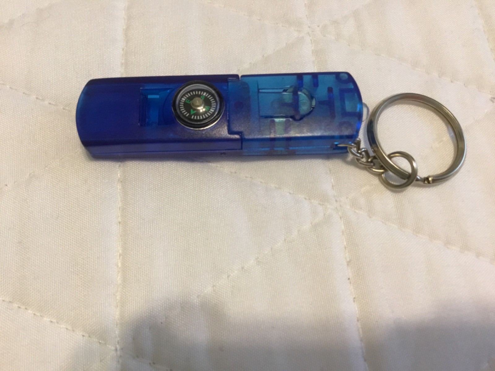 The Morning After Drug Rep Key Chain Compass whistle
