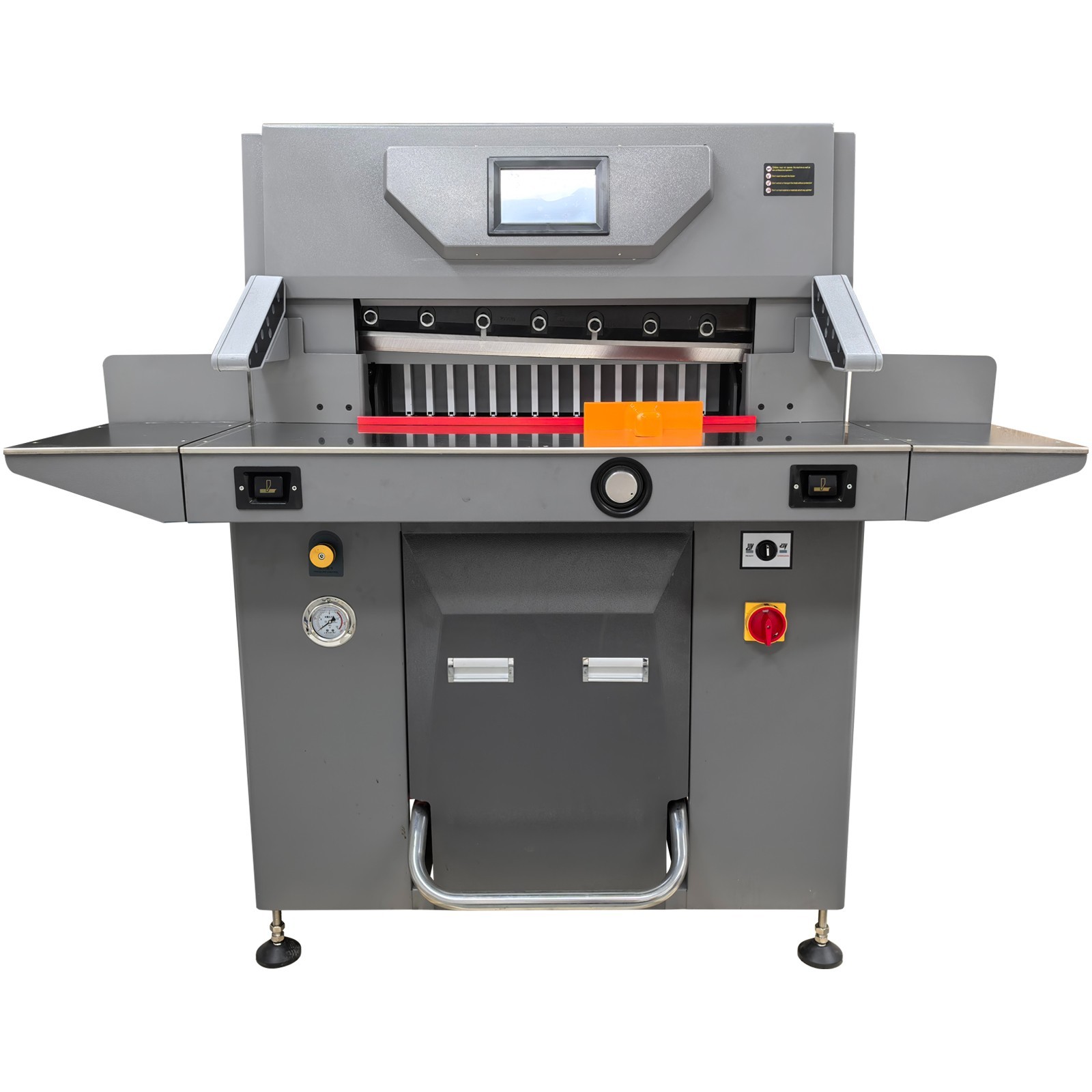 220V 26.38 in Programmable Electric Hydraulic Paper Cutter 3.94 in Thickness