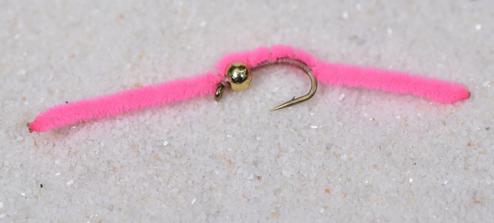 1 Doz Tungsten Bead San Juan Worm Nymph Fishing Flies - Mustad Signature Hook