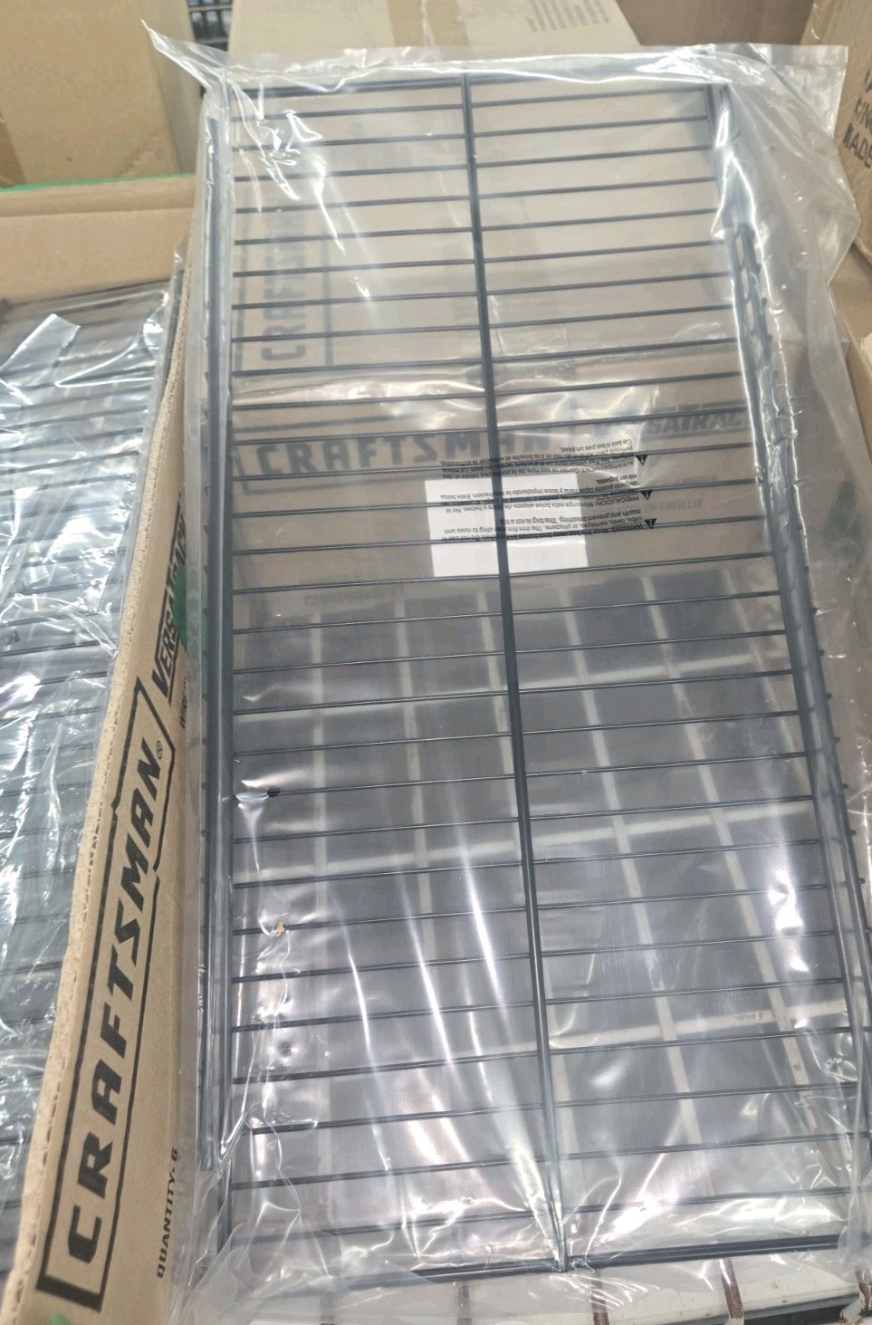 Craftsman Versatrack Black Wire Shelf Rack (Lot Of 2) Shelf Only (NO Brackets)