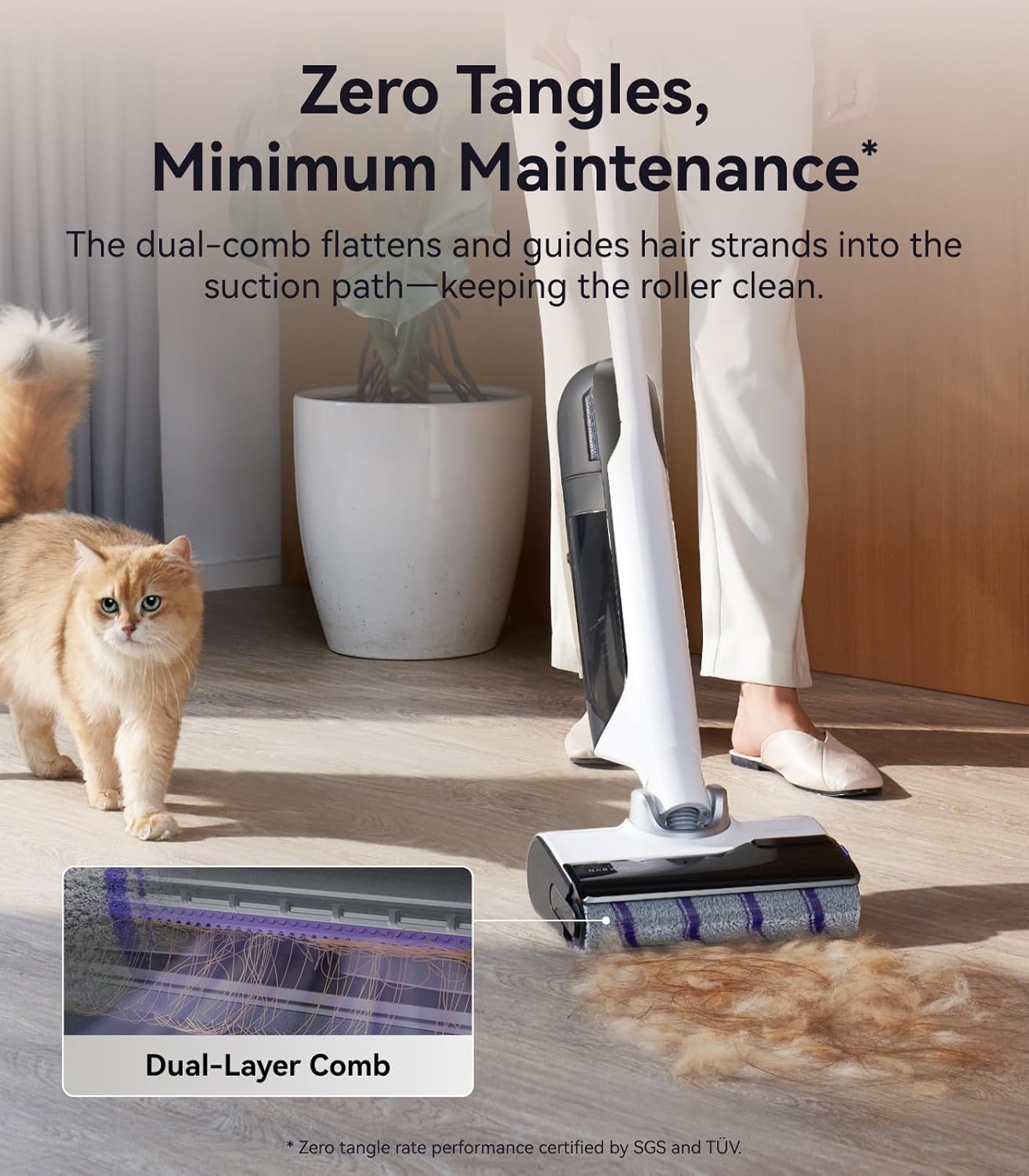 NARWAL S30 Wet Dry Vacuum Cleaner 20000Pa Suction 176°F Self-Cleaning Drying