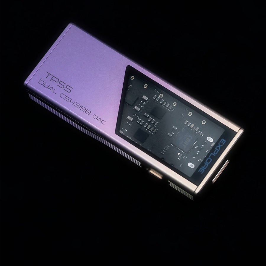 EPZ TP55 Portable Dual CS43198 Dual SGM8262 3.5MM+4.4MM Type C Dongle DAC-AMP