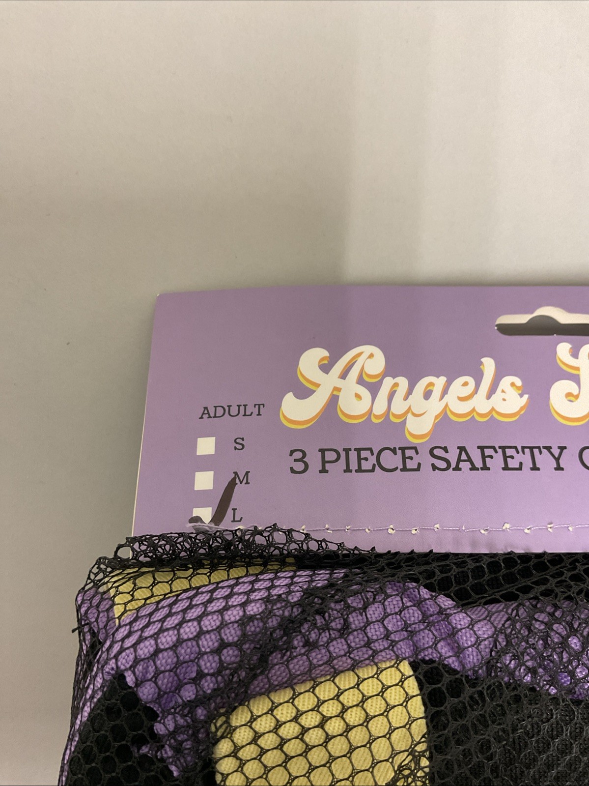 Angels Skates 3 Piece Safety Gear Pack W/Wrist, Elbow & Knee Guards Adult L