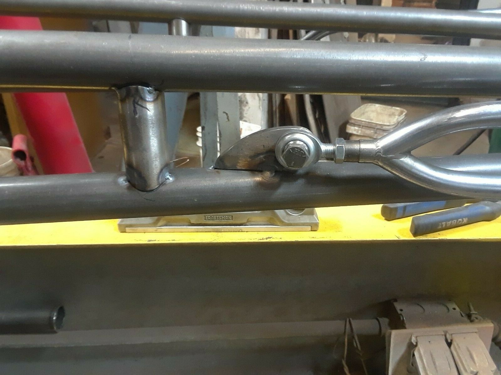 Dragster, cackle car and other applications Radius rod bracket by the pair.