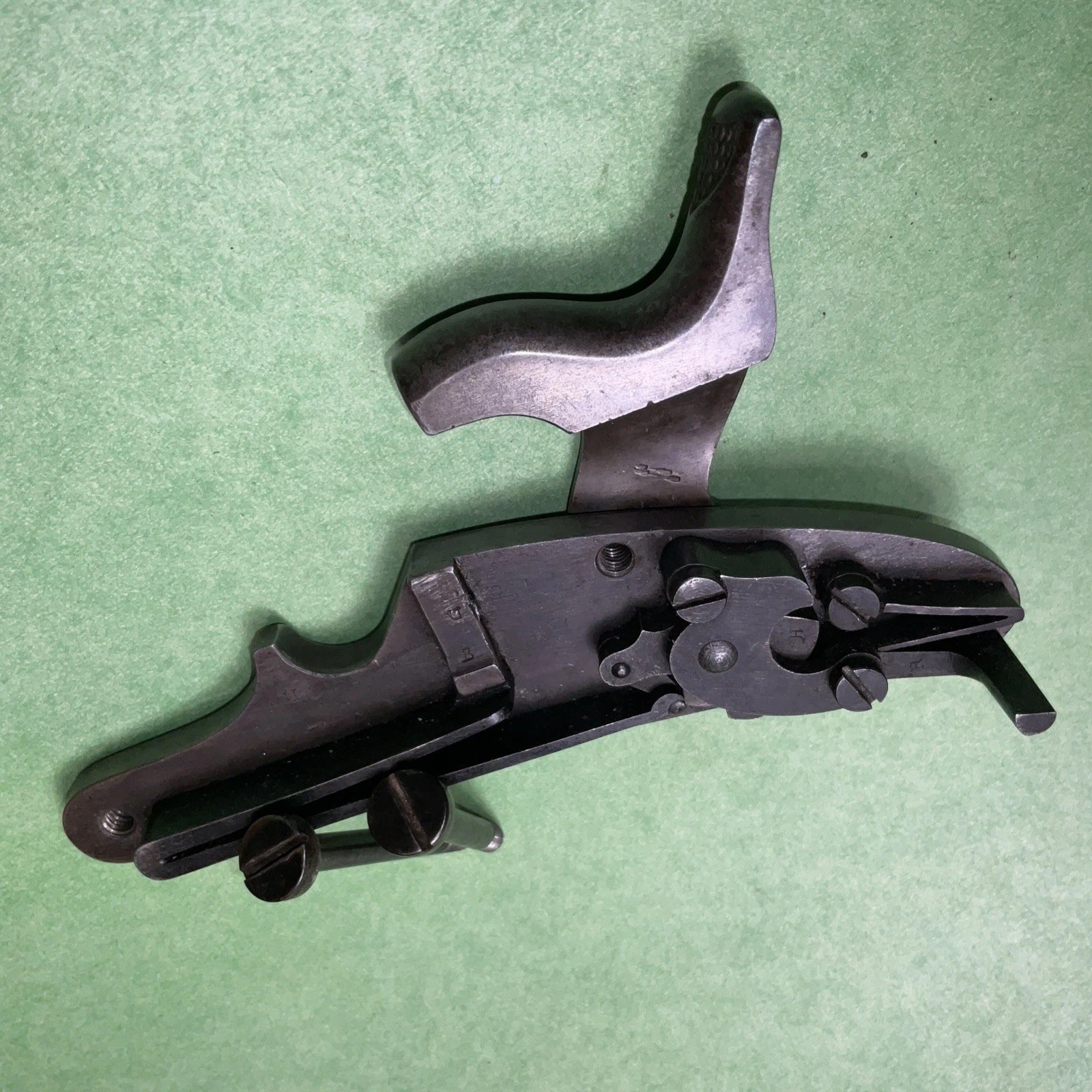 US Springfield Trapdoor Early Lock 50-70 Models 1868-69-1870 w/ Both Lock Screws