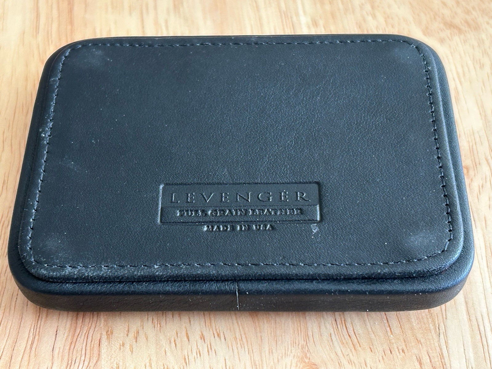 Levenger Leather Desktop Paperweight Levenger Draftsman’s Leather Paperweight