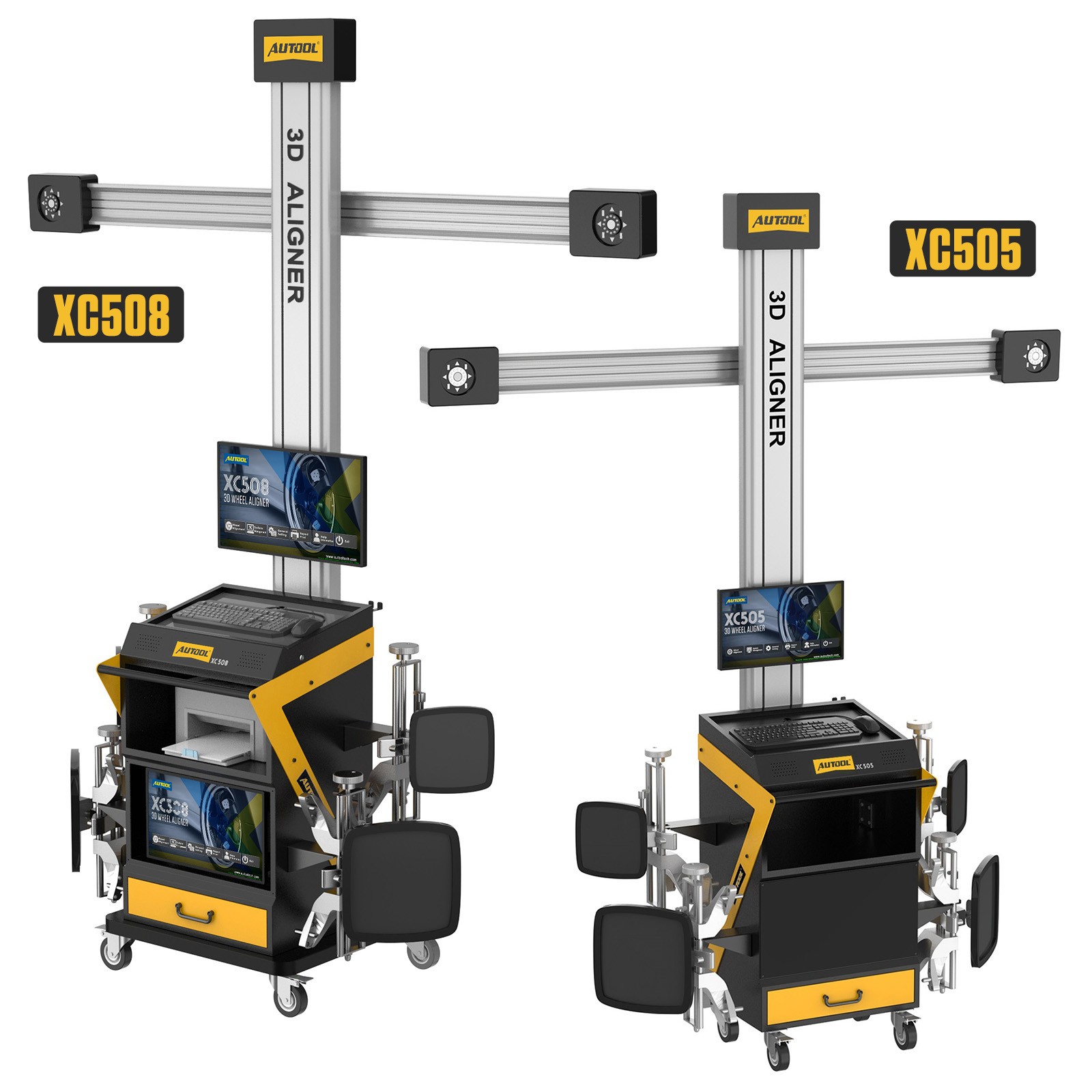 AUTOOL 3D Wheel Alignment Machine Wheel Aligner Tire Alignment Fully Automatic