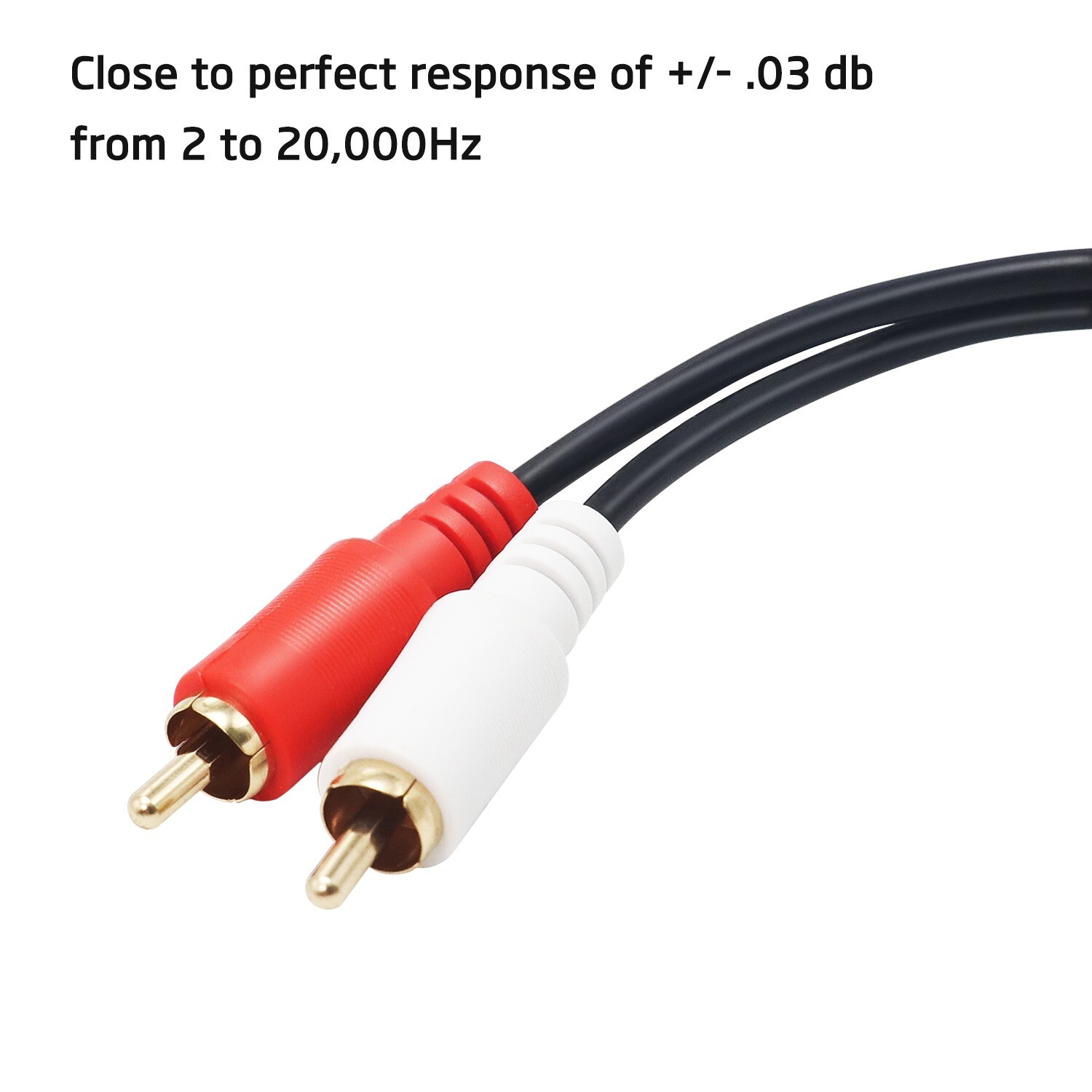 RECOIL GLIRCA 2-Channel RCA Stereo Ground Loop Isolator, Amplifier Noise Filter