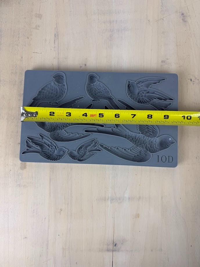 Mold Mould IOD Birdsong Decor Resin Clay