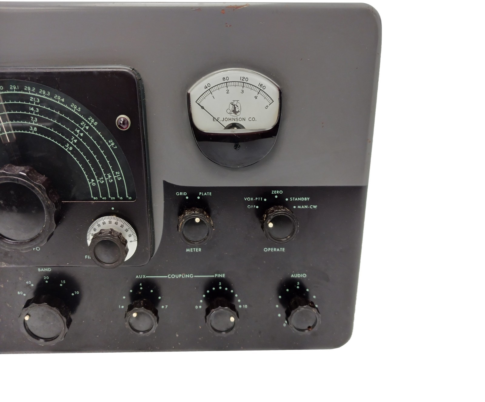 Johnson Viking Pacemaker Ham Radio Transmitter / Exciter - WORKS