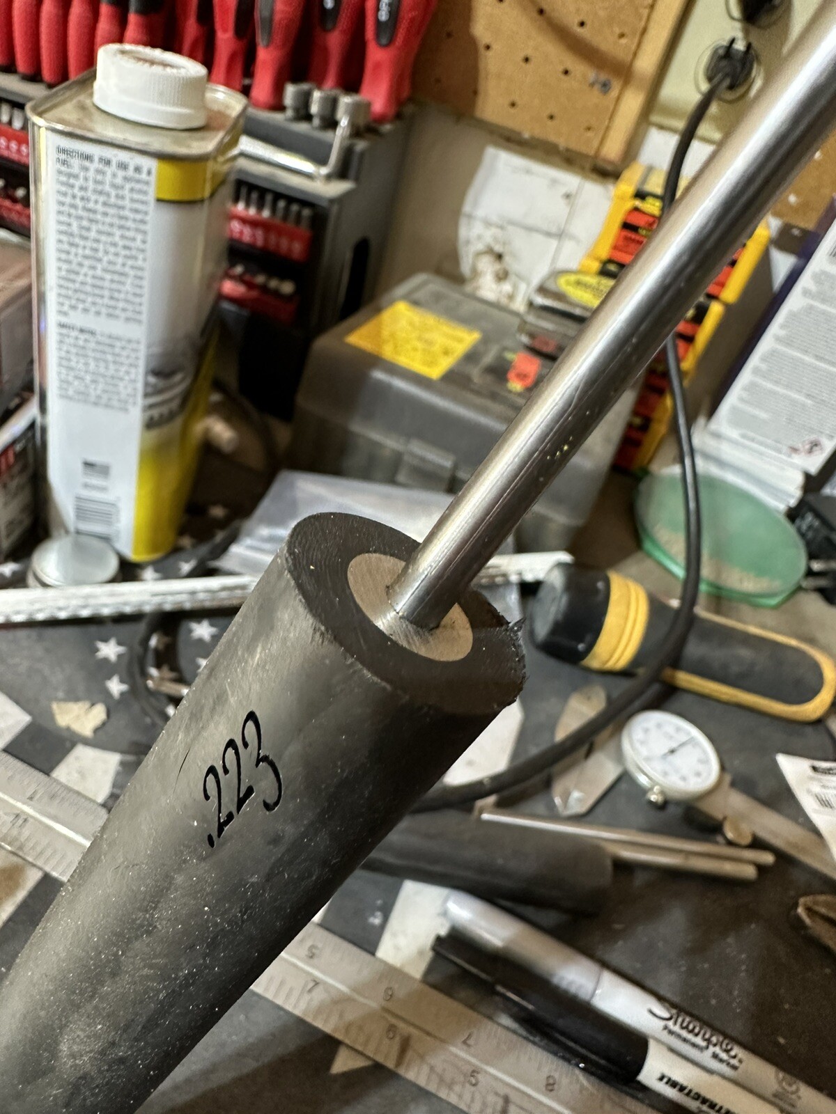 5.56/.223 Suppressor Alignment Rod Gauge Bore .22lr