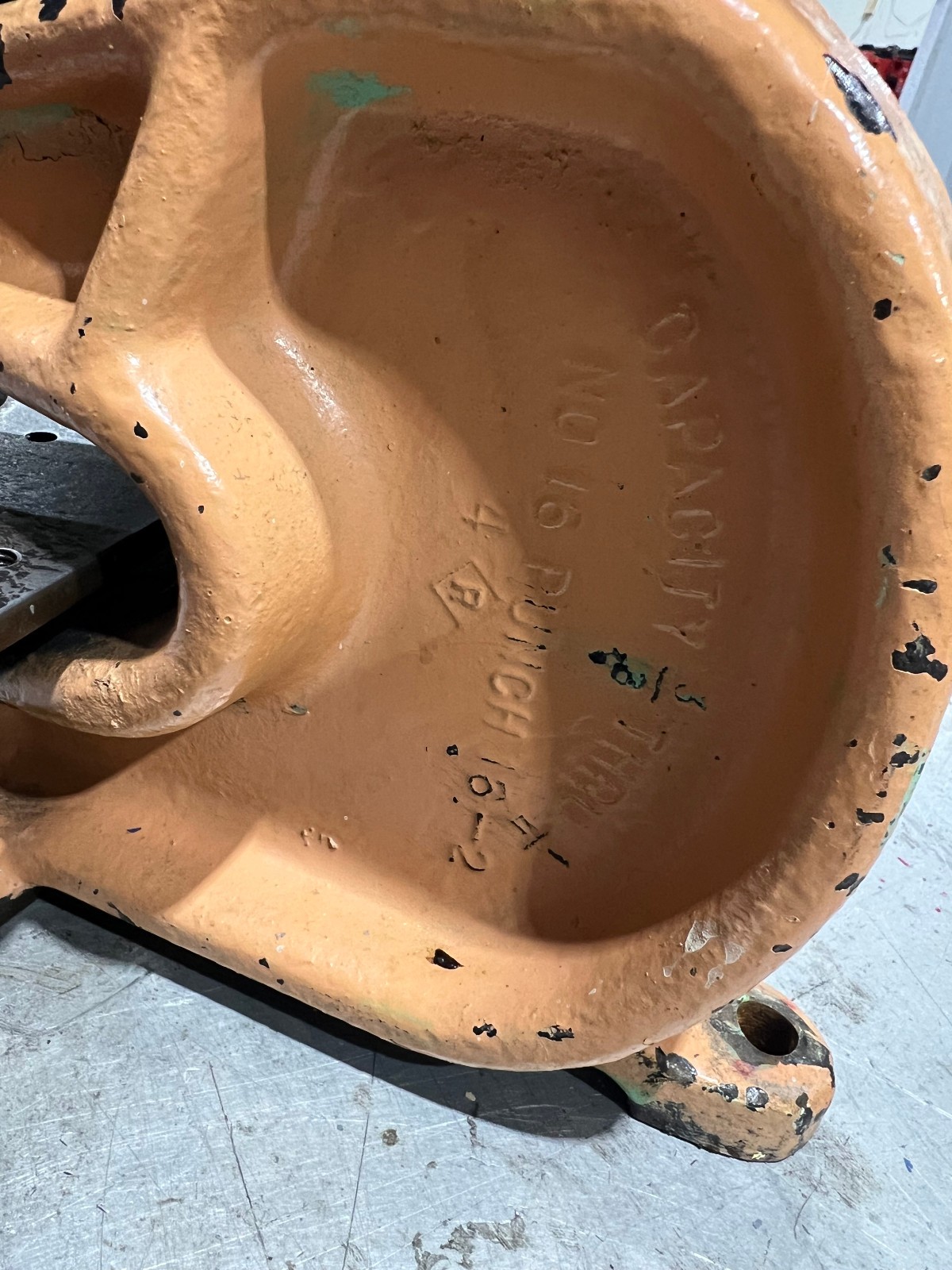 Whitney Punch No.16 / with rare work table!