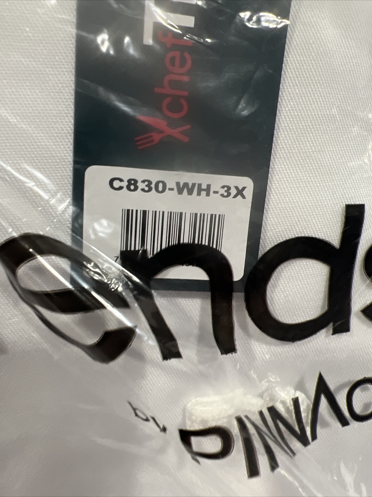 Chef Trends Chef Coat Premium Knot Button Down White 3XL